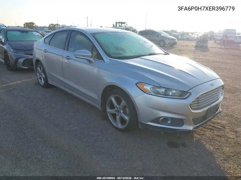 3FA6P0H7XER396779 2014 Ford Fusion Se