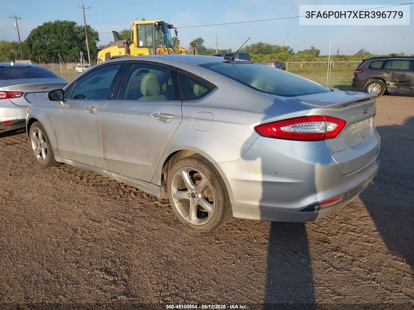 3FA6P0H7XER396779 2014 Ford Fusion Se
