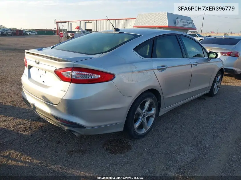 3FA6P0H7XER396779 2014 Ford Fusion Se