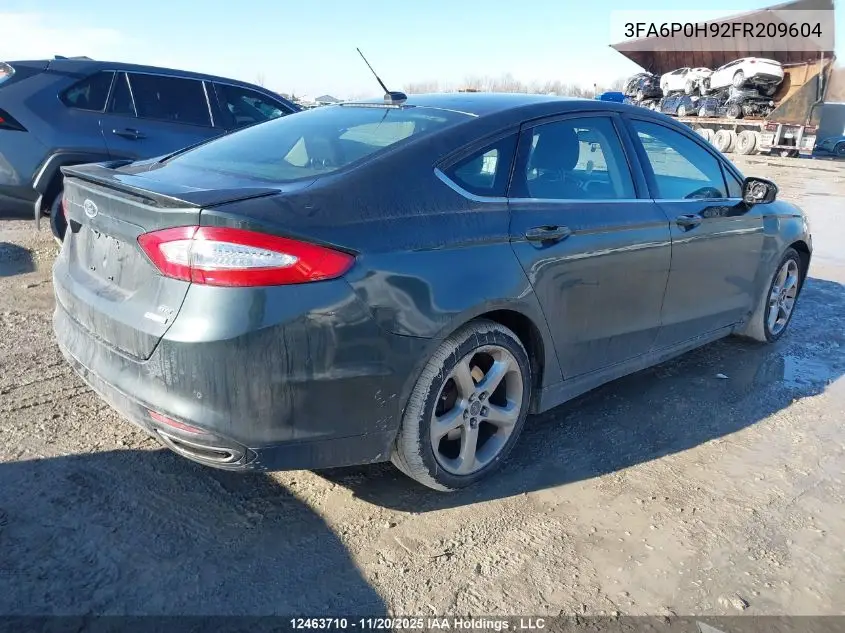 3FA6P0H92FR209604 2015 Ford Fusion Se