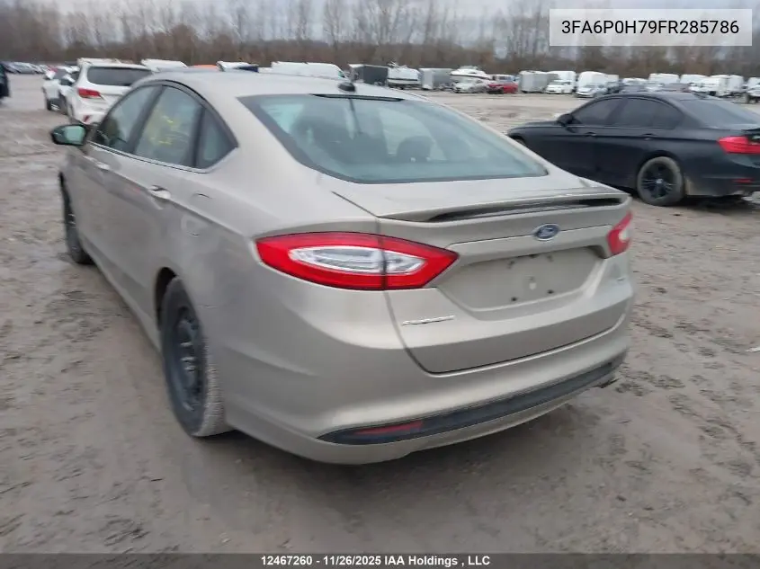3FA6P0H79FR285786 2015 Ford Fusion Se