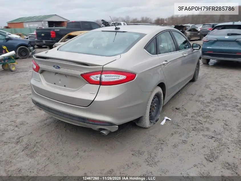 3FA6P0H79FR285786 2015 Ford Fusion Se