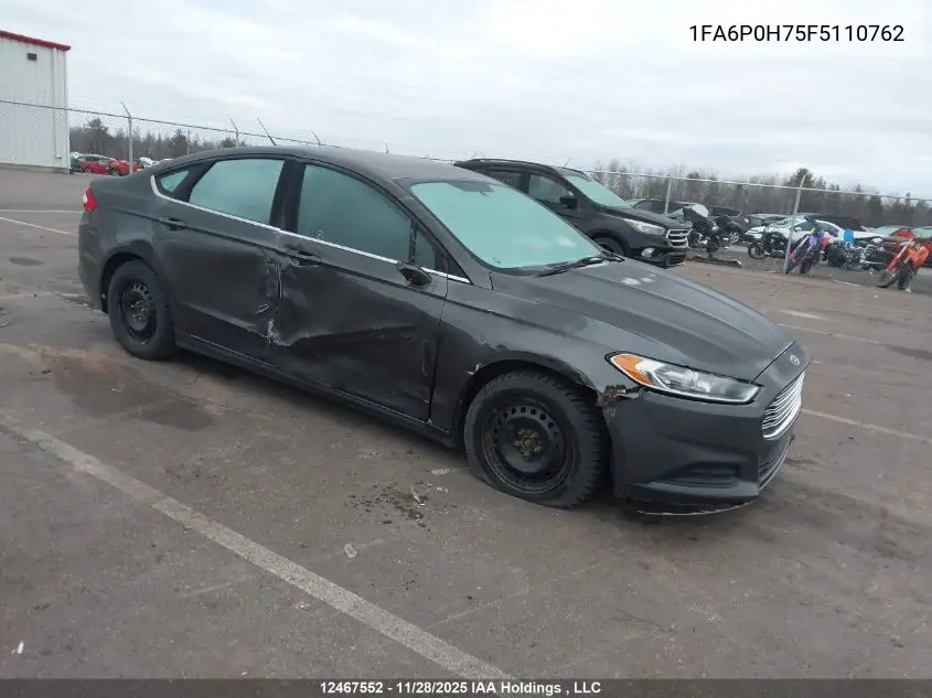 1FA6P0H75F5110762 2015 Ford Fusion Se