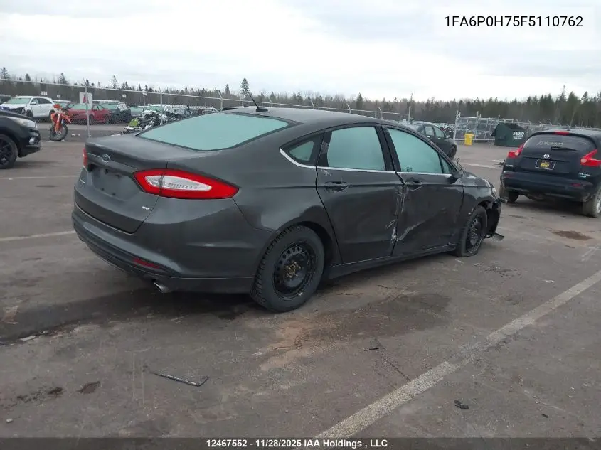 1FA6P0H75F5110762 2015 Ford Fusion Se