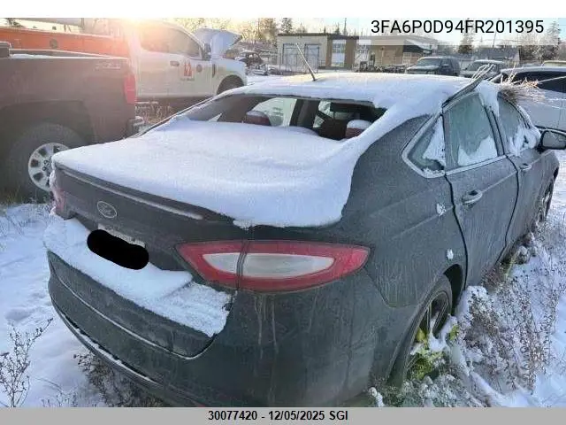 3FA6P0D94FR201395 2015 Ford Fusion Titanium