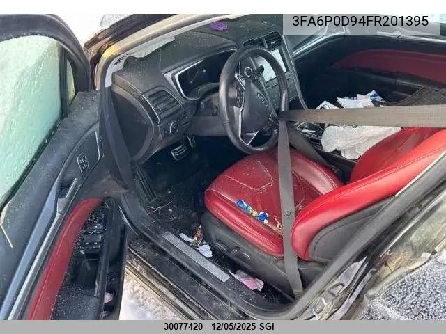 3FA6P0D94FR201395 2015 Ford Fusion Titanium