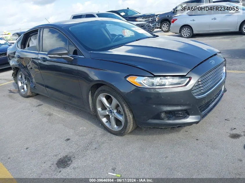 3FA6P0HD4FR234055 2015 Ford Fusion Se