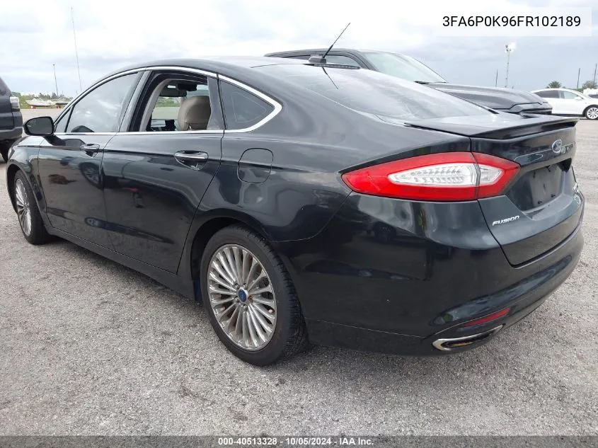 3FA6P0K96FR102189 2015 Ford Fusion Titanium