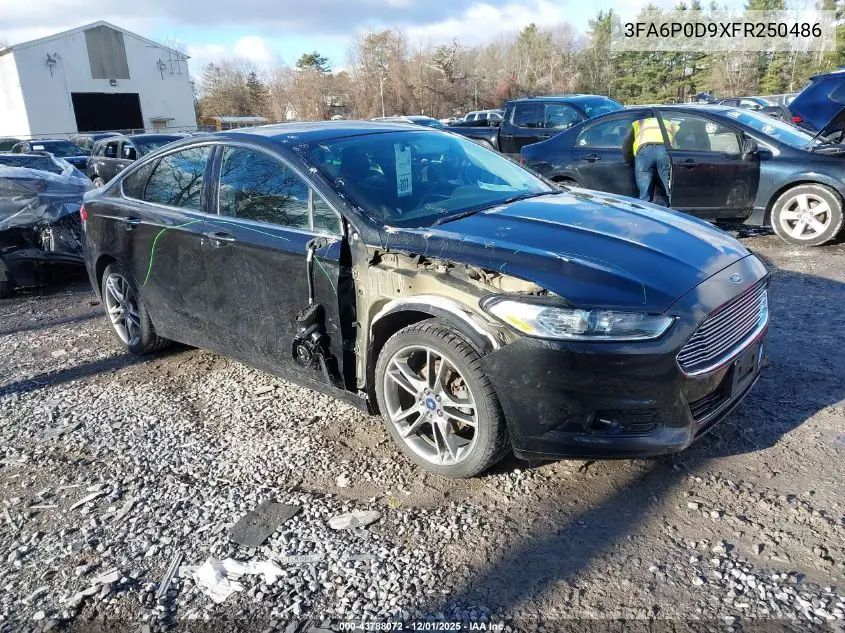 3FA6P0D9XFR250486 2015 Ford Fusion Titanium