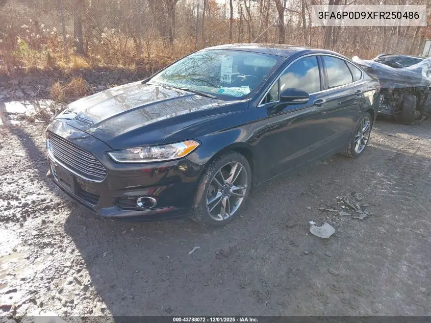 3FA6P0D9XFR250486 2015 Ford Fusion Titanium