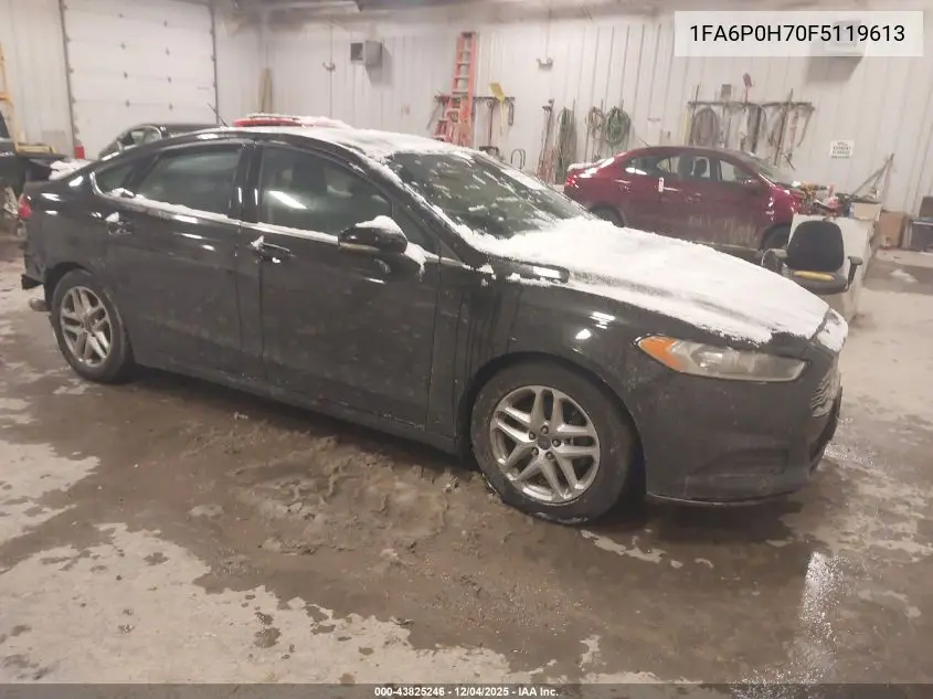 1FA6P0H70F5119613 2015 Ford Fusion Se