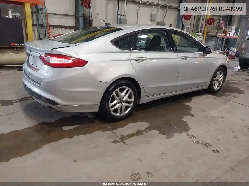 3FA6P0H76FR248999 2015 Ford Fusion Se