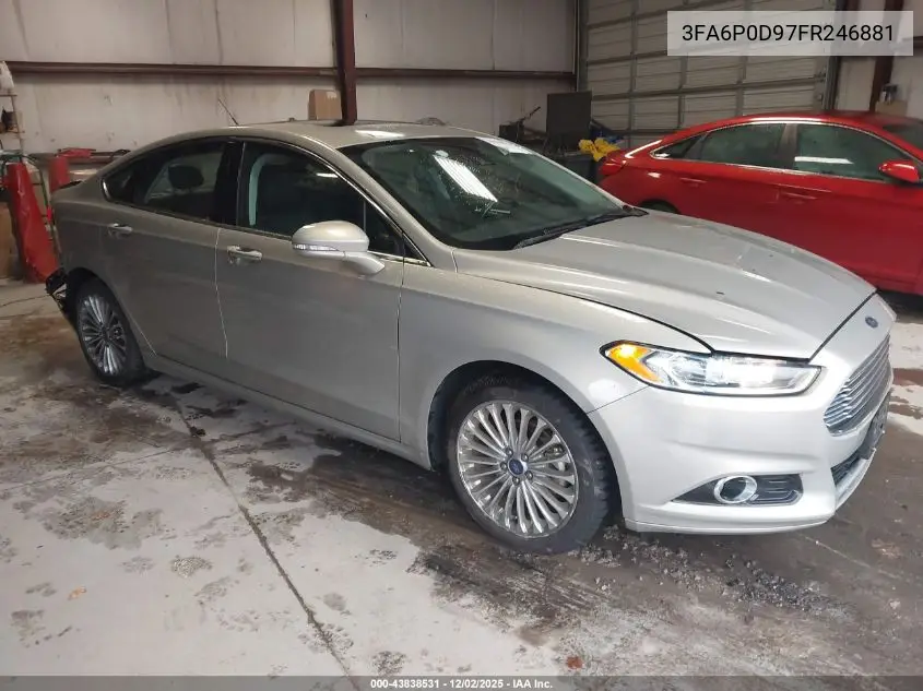 3FA6P0D97FR246881 2015 Ford Fusion Titanium