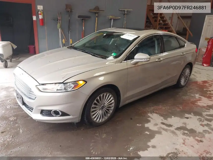3FA6P0D97FR246881 2015 Ford Fusion Titanium