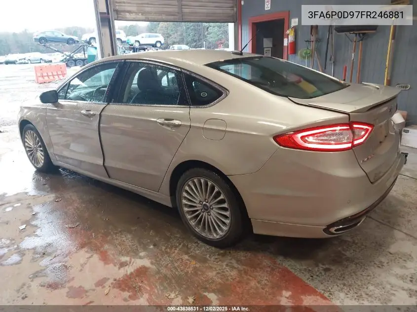 3FA6P0D97FR246881 2015 Ford Fusion Titanium