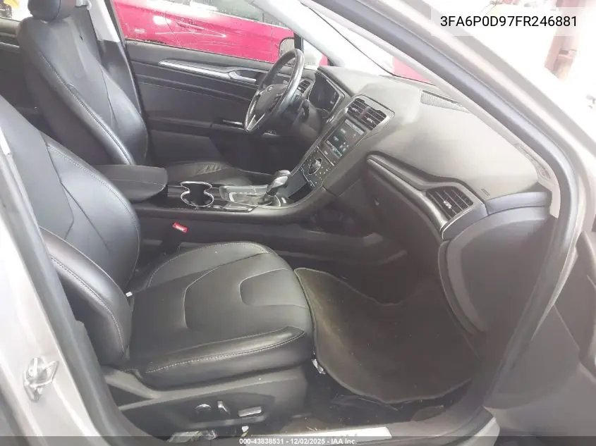 3FA6P0D97FR246881 2015 Ford Fusion Titanium