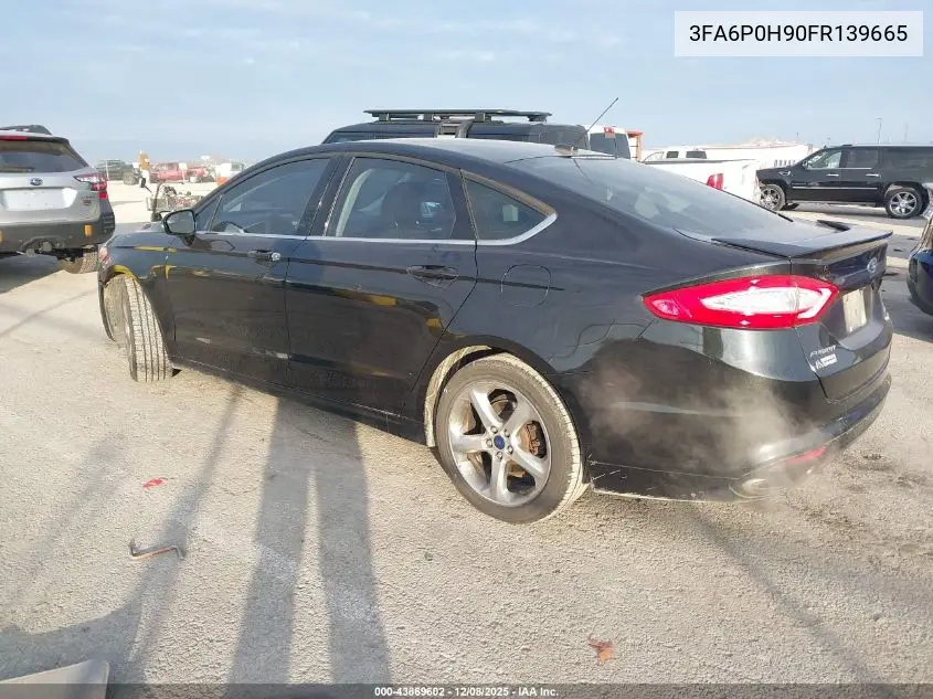 3FA6P0H90FR139665 2015 Ford Fusion Se