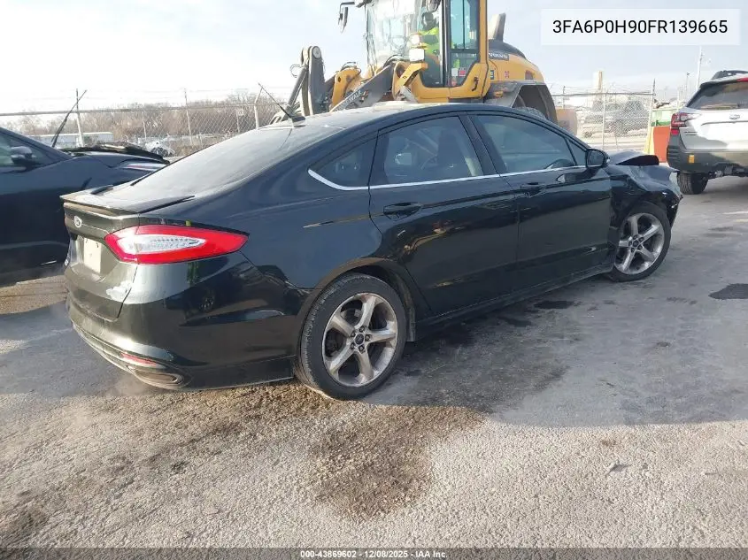 3FA6P0H90FR139665 2015 Ford Fusion Se
