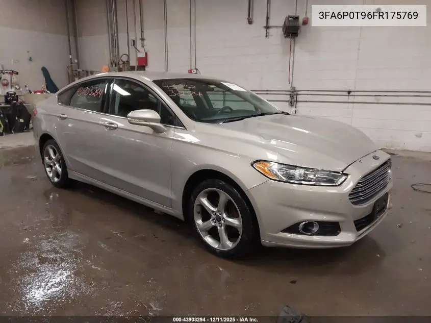 3FA6P0T96FR175769 2015 Ford Fusion Se
