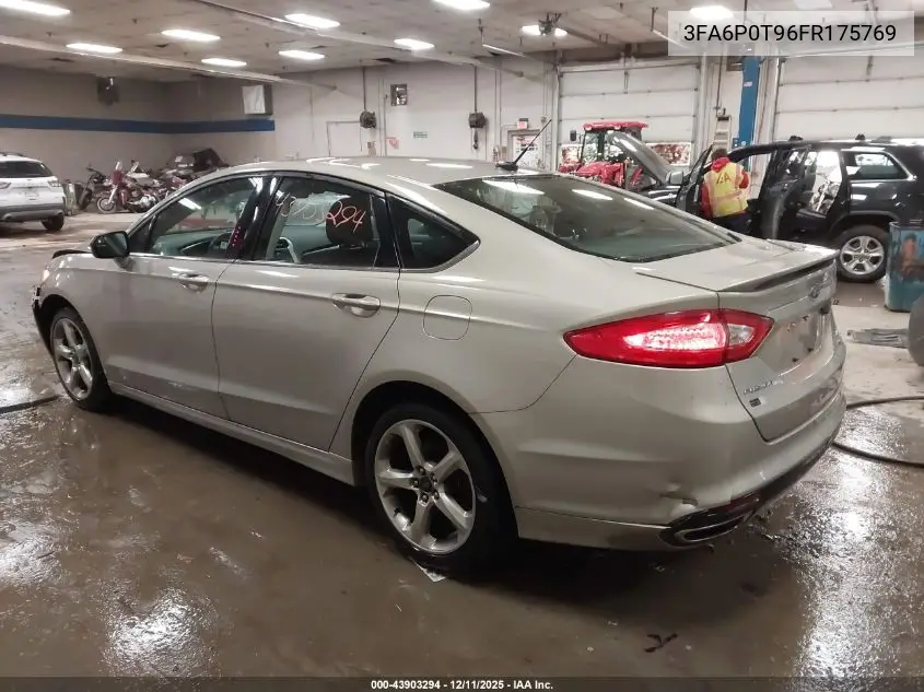 3FA6P0T96FR175769 2015 Ford Fusion Se