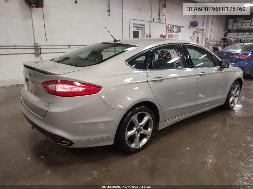 3FA6P0T96FR175769 2015 Ford Fusion Se