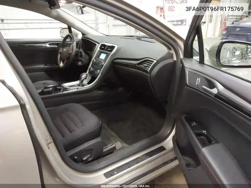 3FA6P0T96FR175769 2015 Ford Fusion Se