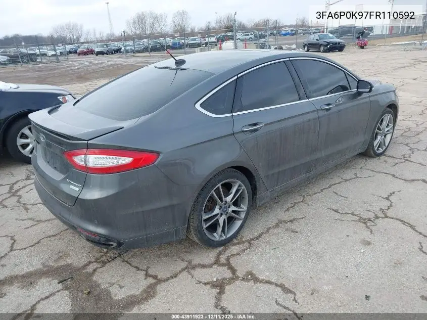 3FA6P0K97FR110592 2015 Ford Fusion Titanium