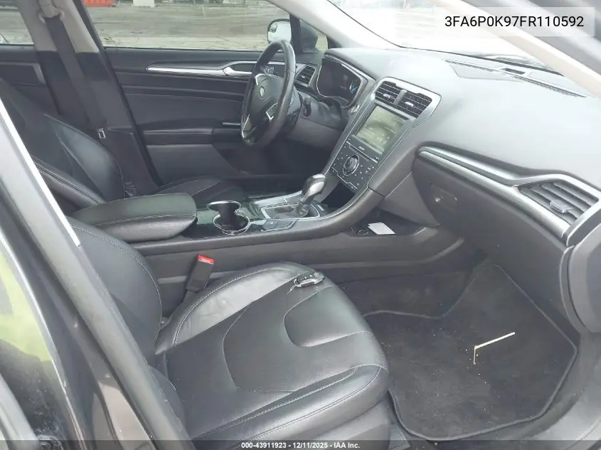 3FA6P0K97FR110592 2015 Ford Fusion Titanium