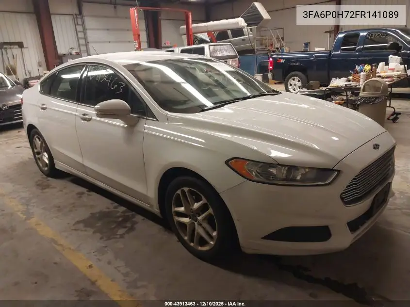 3FA6P0H72FR141089 2015 Ford Fusion Se