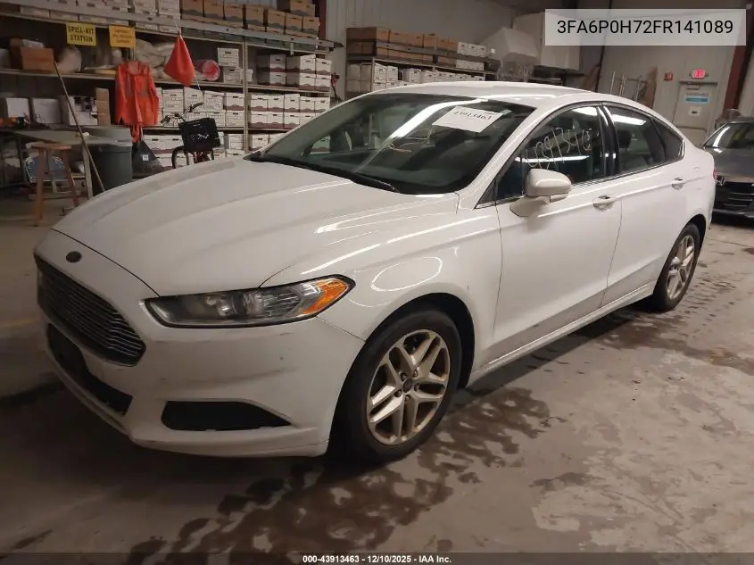 3FA6P0H72FR141089 2015 Ford Fusion Se