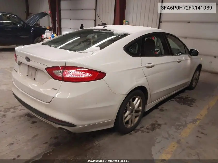 3FA6P0H72FR141089 2015 Ford Fusion Se