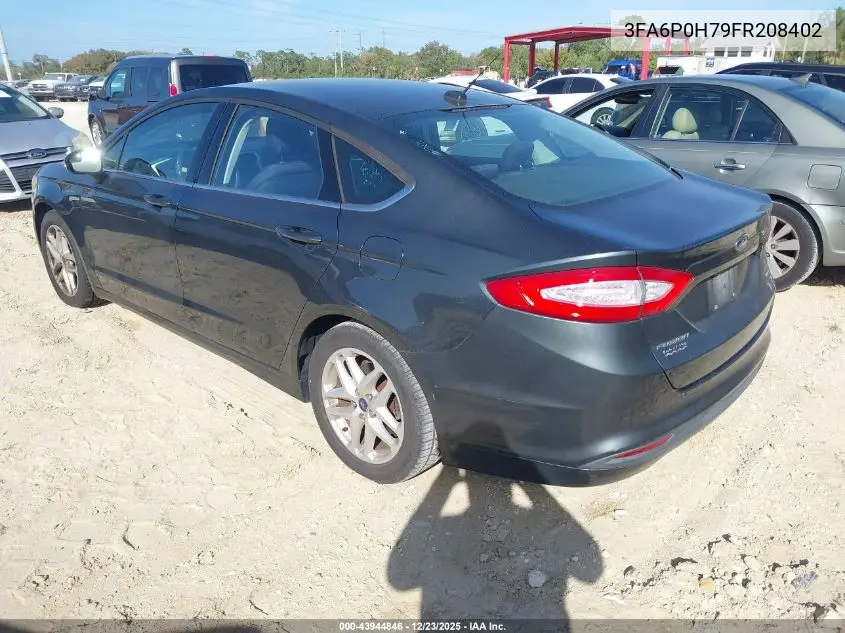 3FA6P0H79FR208402 2015 Ford Fusion Se