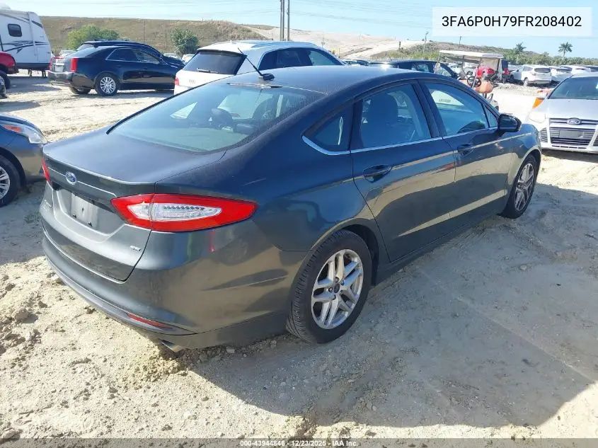 3FA6P0H79FR208402 2015 Ford Fusion Se