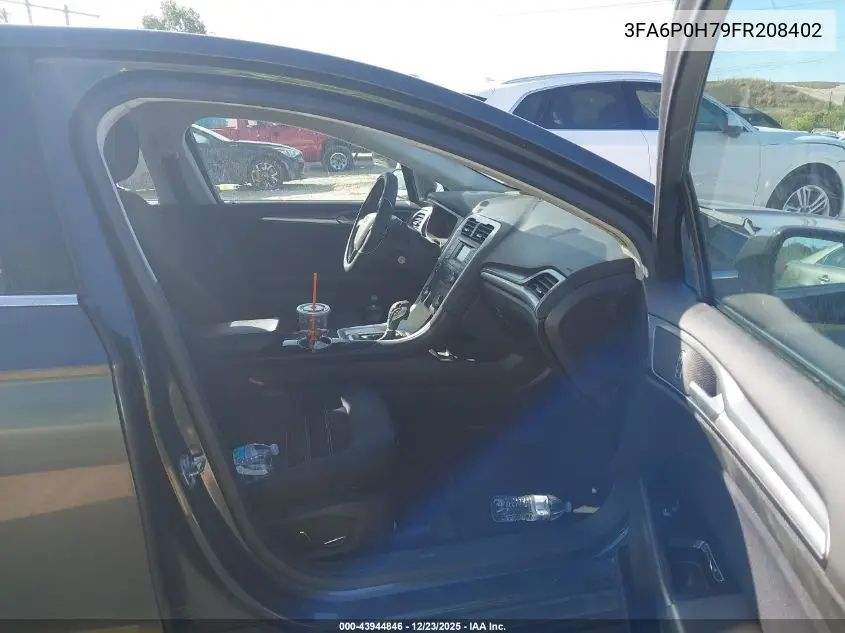 3FA6P0H79FR208402 2015 Ford Fusion Se