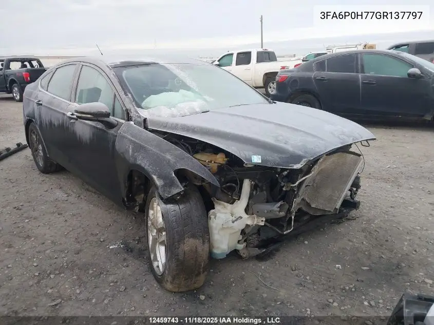 3FA6P0H77GR137797 2016 Ford Fusion Se