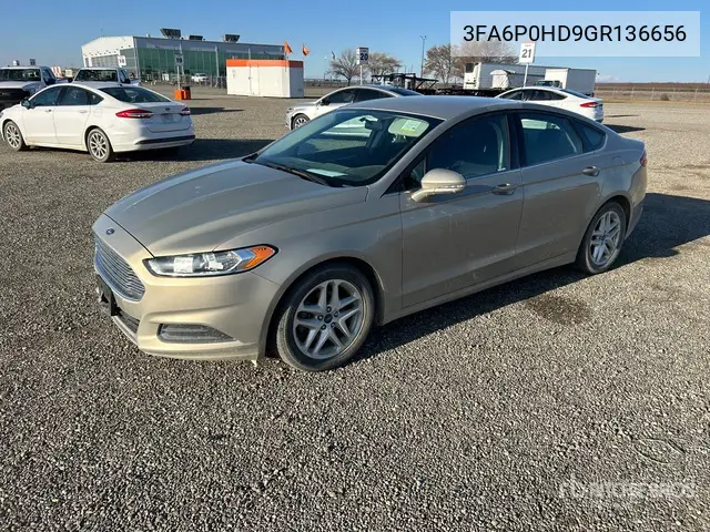 3FA6P0HD9GR136656 2016 Ford Fusion Se 2016 Ford Fusion Se Automobile