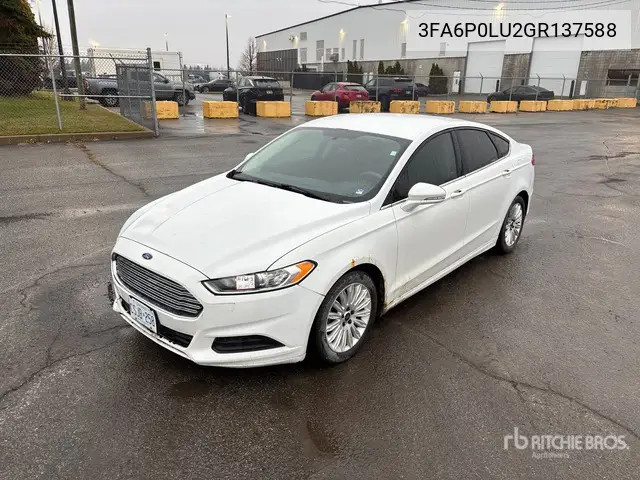 3FA6P0LU2GR137588 2016 Ford Fusion Se 2016 Ford Fusion Se Hybrid Automobile