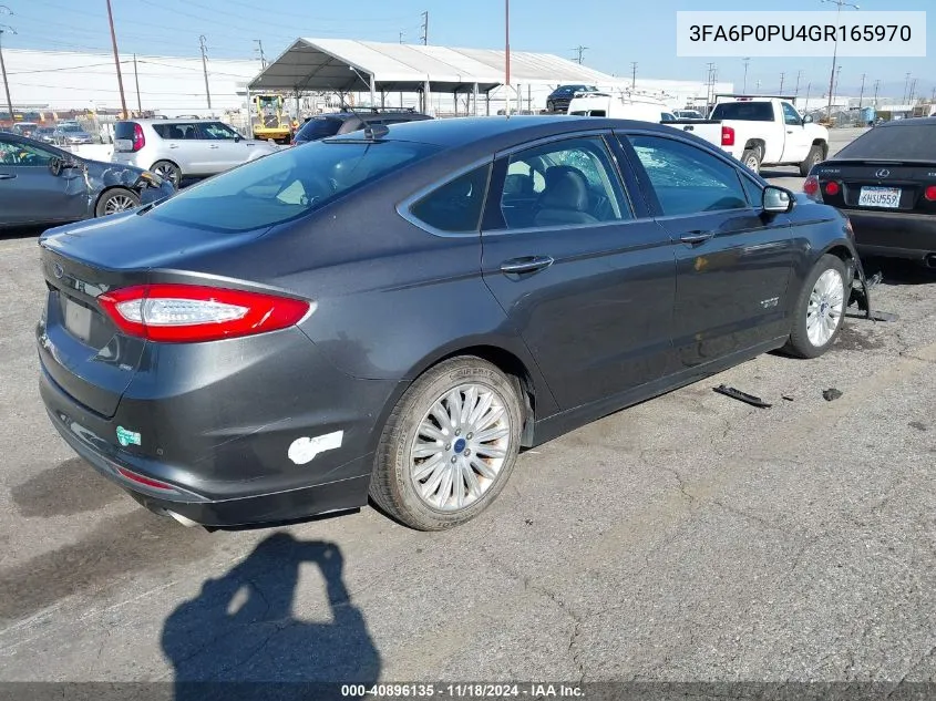 3FA6P0PU4GR165970 2016 Ford Fusion Energi Se Luxury