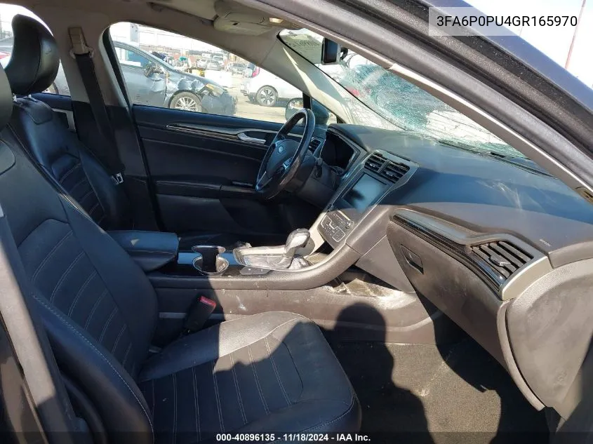 3FA6P0PU4GR165970 2016 Ford Fusion Energi Se Luxury