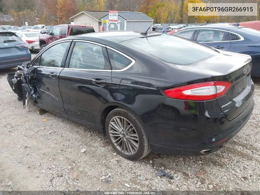 3FA6P0T96GR266915 2016 Ford Fusion Se