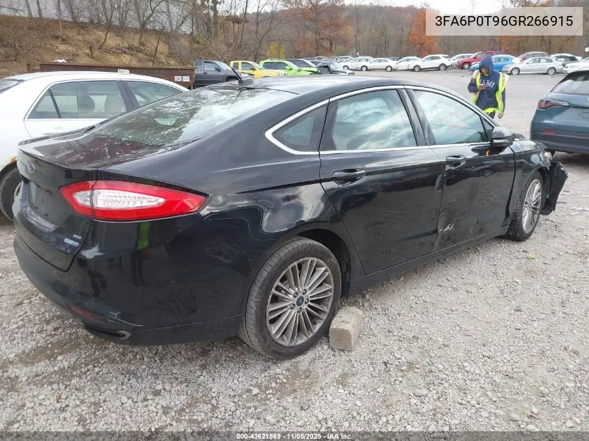3FA6P0T96GR266915 2016 Ford Fusion Se