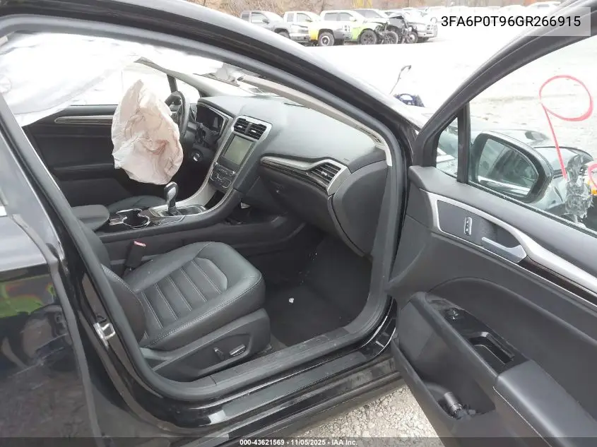 3FA6P0T96GR266915 2016 Ford Fusion Se