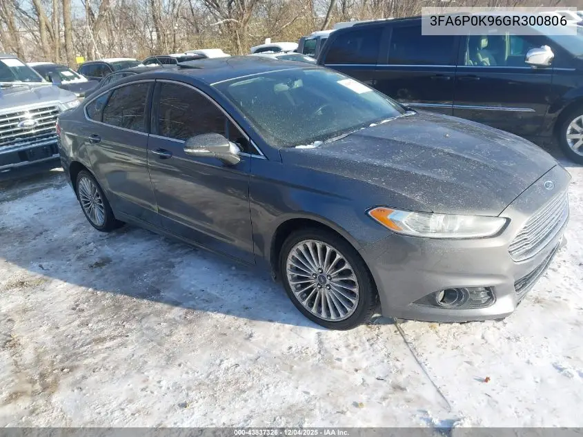 3FA6P0K96GR300806 2016 Ford Fusion Titanium