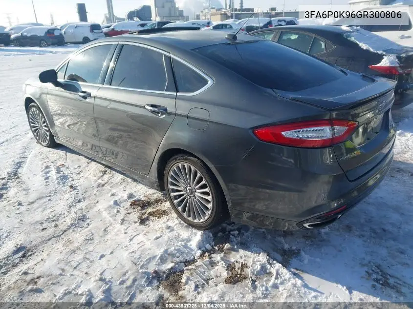 3FA6P0K96GR300806 2016 Ford Fusion Titanium