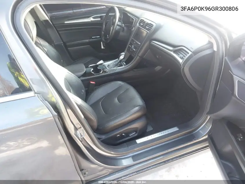 3FA6P0K96GR300806 2016 Ford Fusion Titanium