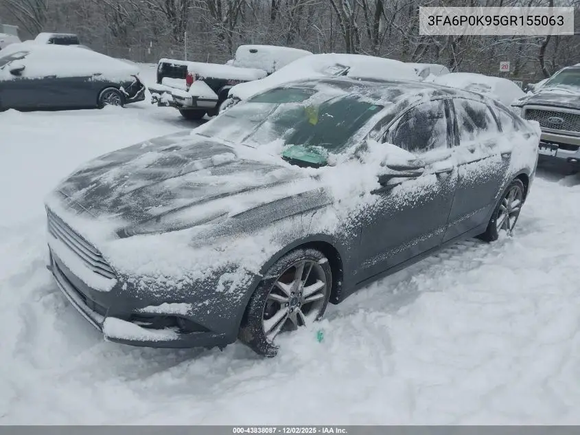 3FA6P0K95GR155063 2016 Ford Fusion Titanium