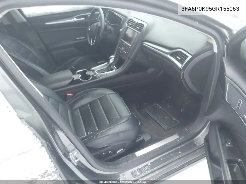 3FA6P0K95GR155063 2016 Ford Fusion Titanium