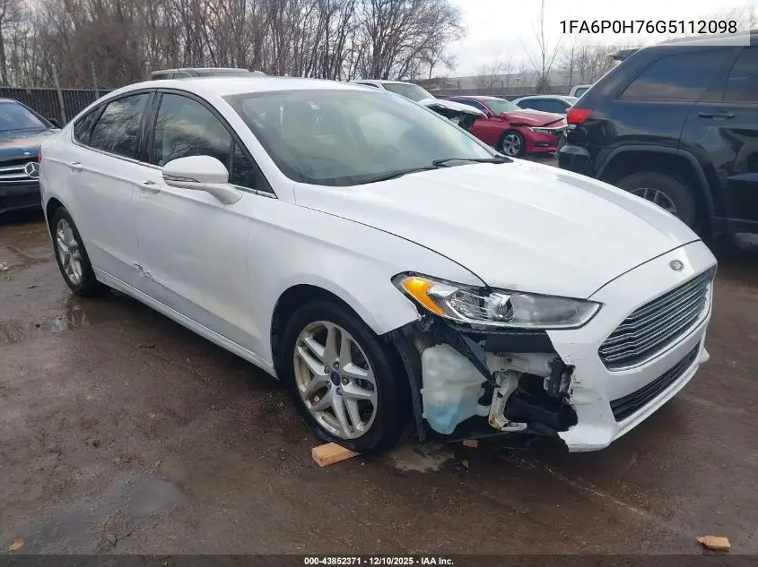1FA6P0H76G5112098 2016 Ford Fusion Se