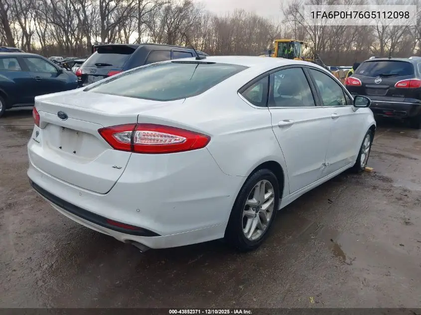 1FA6P0H76G5112098 2016 Ford Fusion Se