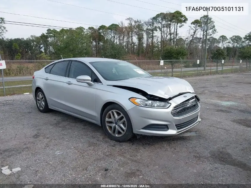 1FA6P0H70G5101131 2016 Ford Fusion Se